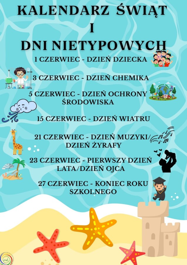 PAKIET MATERIAŁÓW NA CZERWIEC WEDŁUG KALENDARZA ŚWIĄT I DNI NIETYPOWYCH