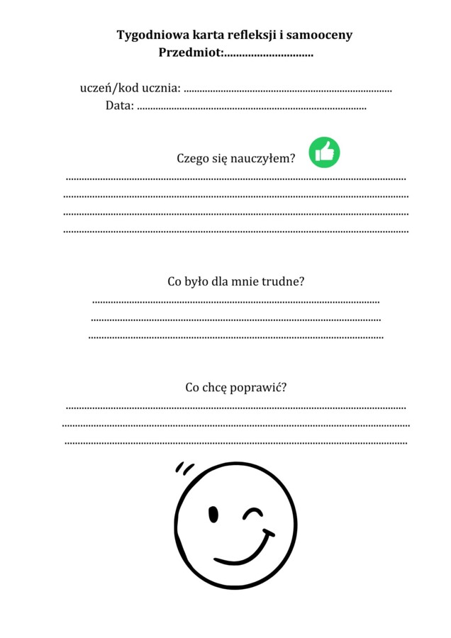 Innowacja z języka polskiego! Ocenianie kształtujące + gotowe karty do druku na każdy przedmiot! HIT! Kierunek polityki oświatowej państwa!