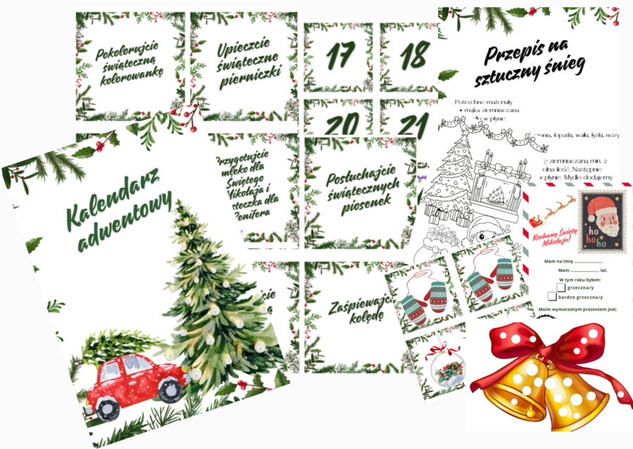 Kalendarz Adwentowy – Świąteczne Wyzwania