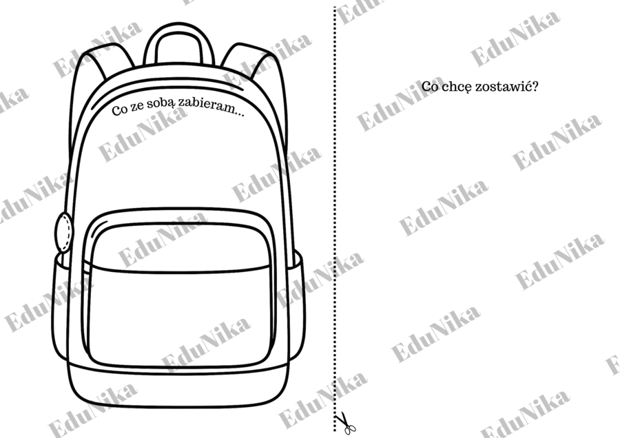 Plecak wspomnień, zajęcia podsumowujące, półrocze, podsumowanie roku, lekcja wychowawcza, zajęcia z pedagogiem