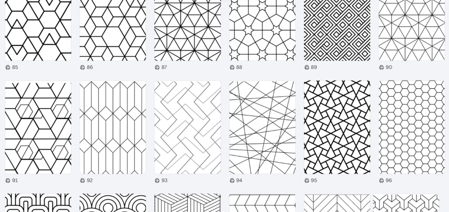 Kolorowanki geometryczne antystresowe
