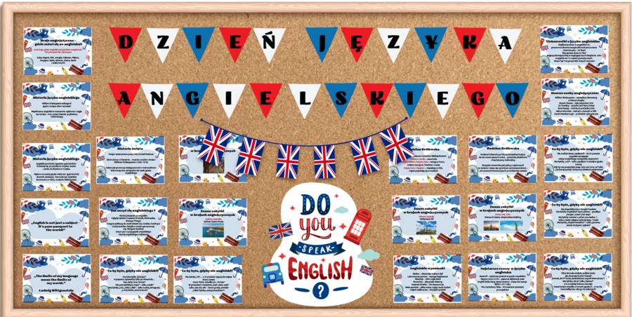 Dzień Języka Angielskiego - Gazetka - English Language Day