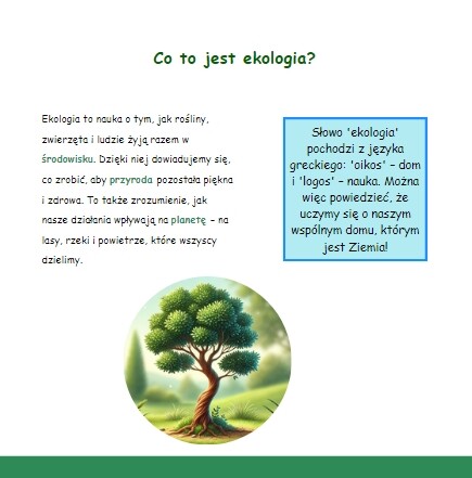 Nasza książeczka o ekologii