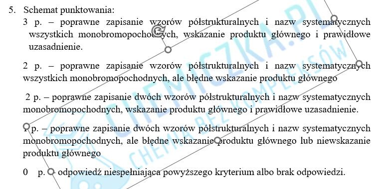 Węglowodory nasycone - alkany, kartkówka gr. A i B, karty pracy z odpowiedziami i schematem oceny