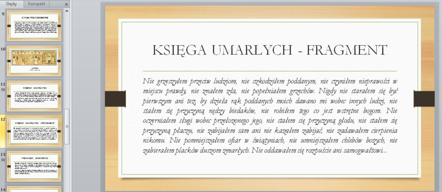 Prezentacja - piramidy, mumie i hieroglify: życie starożytnych Egipcjan