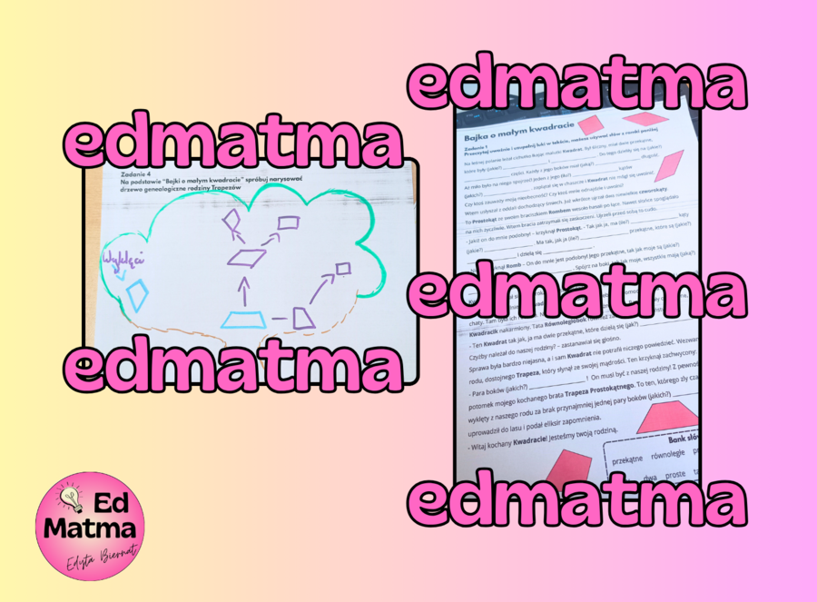Bajka o Małym Kwadracie – Matematyczna Opowieść z Geometrią w Tle