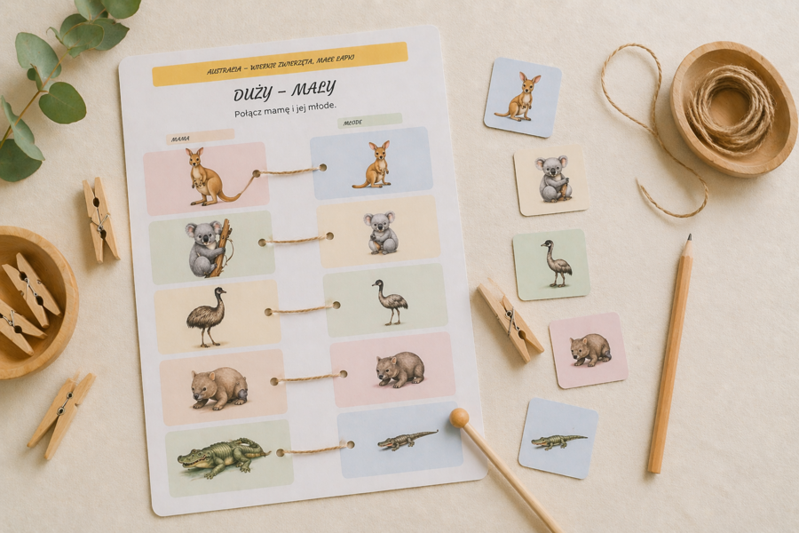 Australia – wielkie zwierzęta, małe łapki