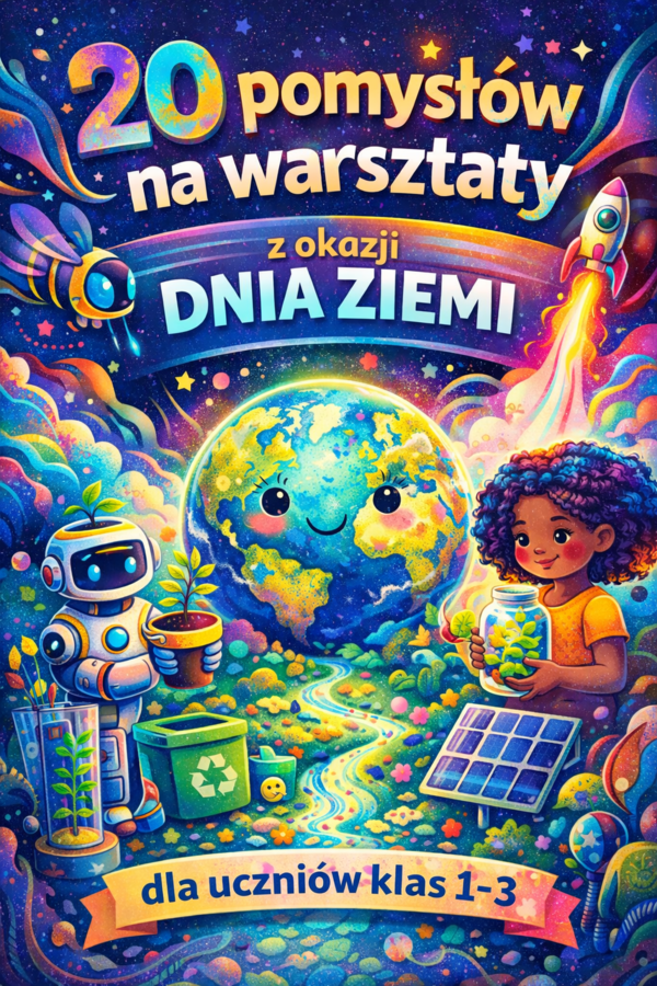 DZIEŃ ZIEMI - 20 pomysłów na warsztaty dla klas 1-3; scenariusz, konspekt, doświadczenia, przyroda, ekologia