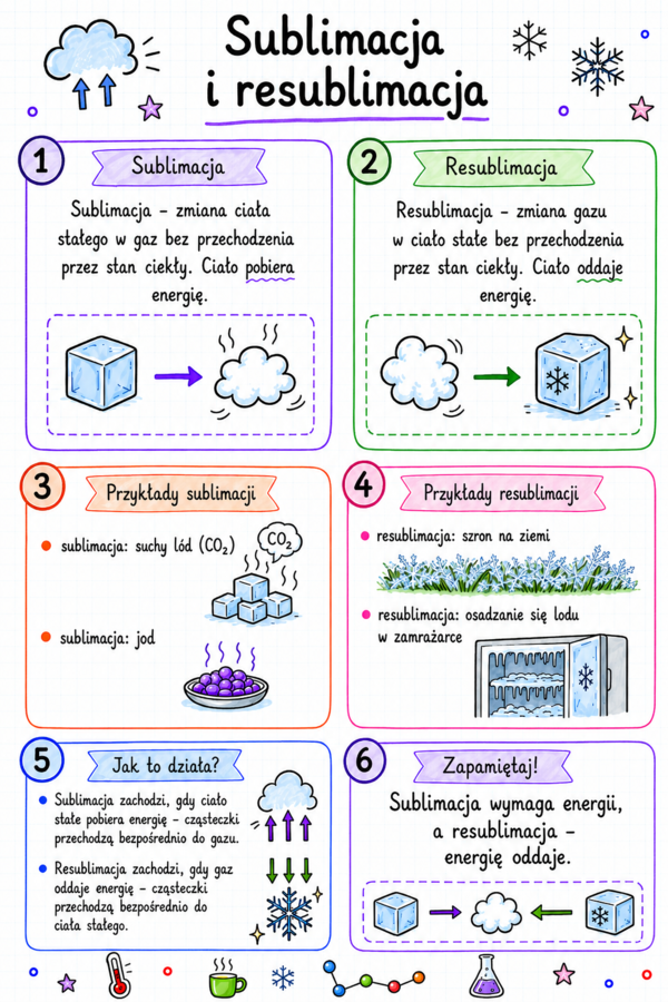Notatki, które uczą – Fizyka klasa 7 | Kompletny zestaw notatek graficznych