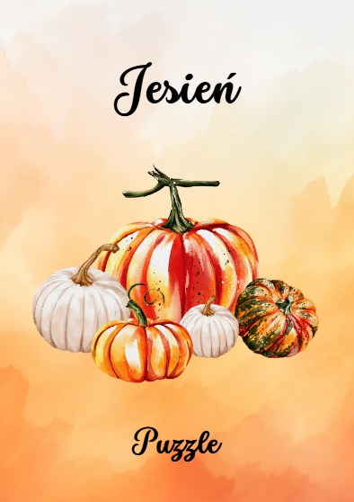 Jesienne Puzzle – Zestaw 6 Układanek dla Przedszkolaków i Młodszych Uczniów – Idealne na Pierwszy Dzień Jesieni