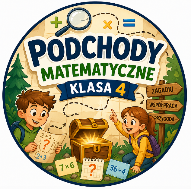Podchody matematyczne dla klasy 4 SP – zabawa i zdrowa rywalizacja! 🌟