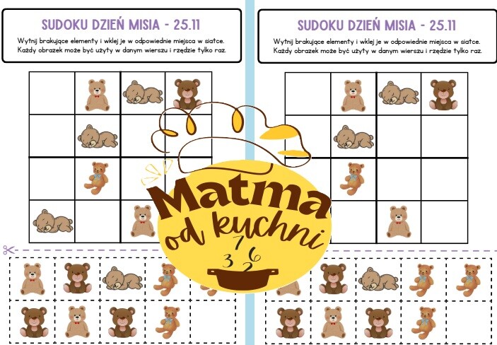 Sudoku obrazkowe - święta tradycyjne i nietypowe.