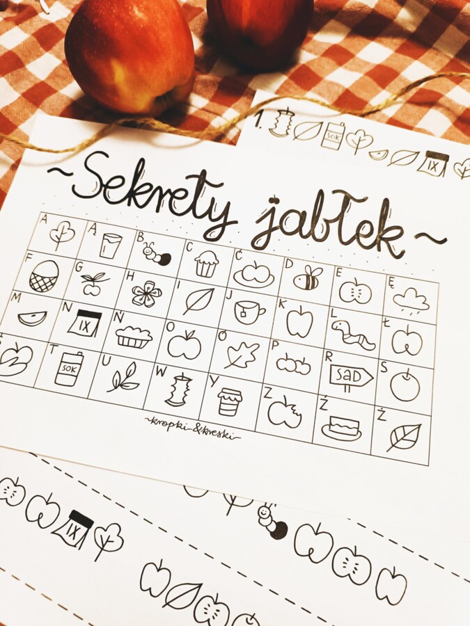 "SEKRETY JABŁEK" - zaszyfrowane hasła