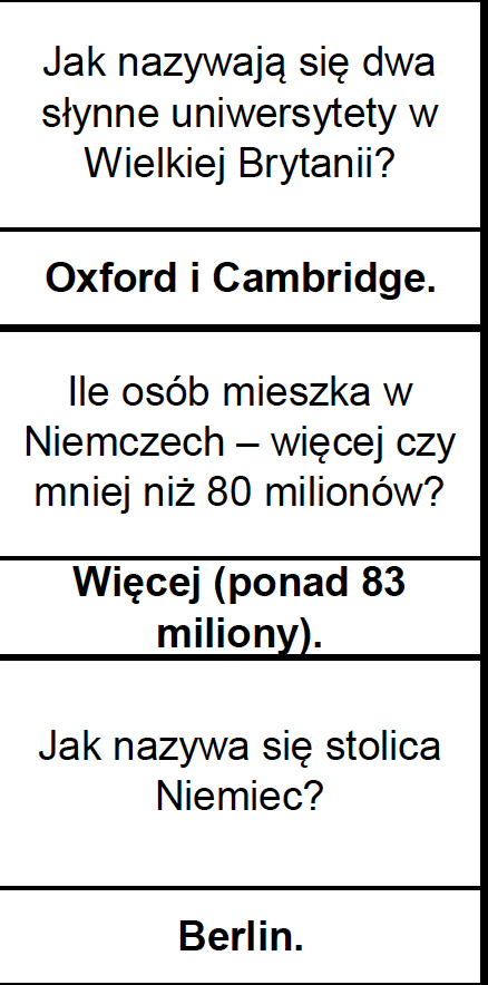 EUROPEJSKI DZIEŃ JĘZYKÓW OBCYCH, DZIEŃ JĘZYKÓW OBCYCH MATERIAŁY, CIEKAWOSTKI, TELETURNIEJ 1 Z 10,