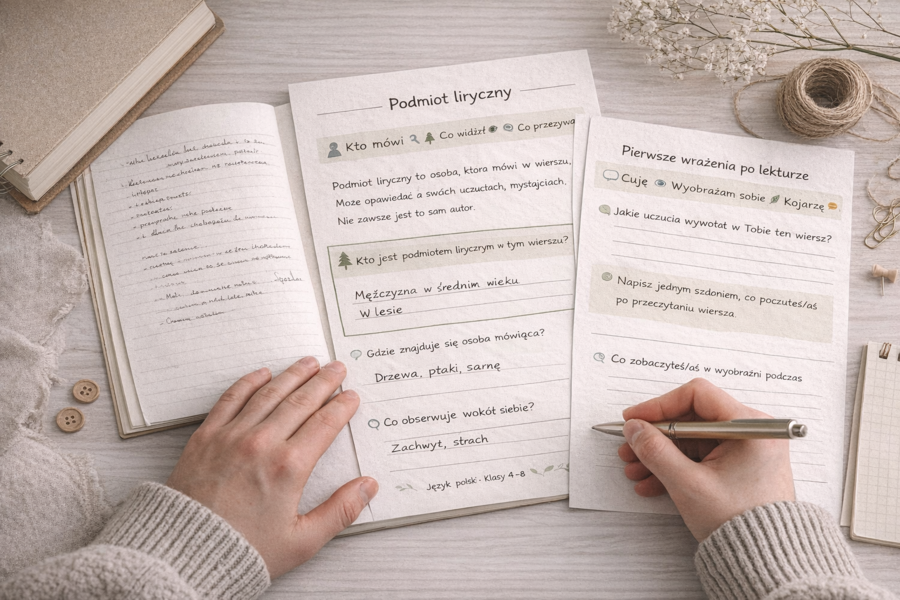 Ścieżki lasu – przewodnik tematyczny do pracy z wierszem ks. Twardowskiego