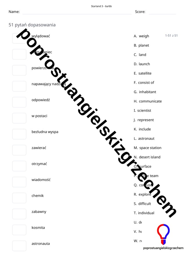 Starland 3 – Module 6 – testy