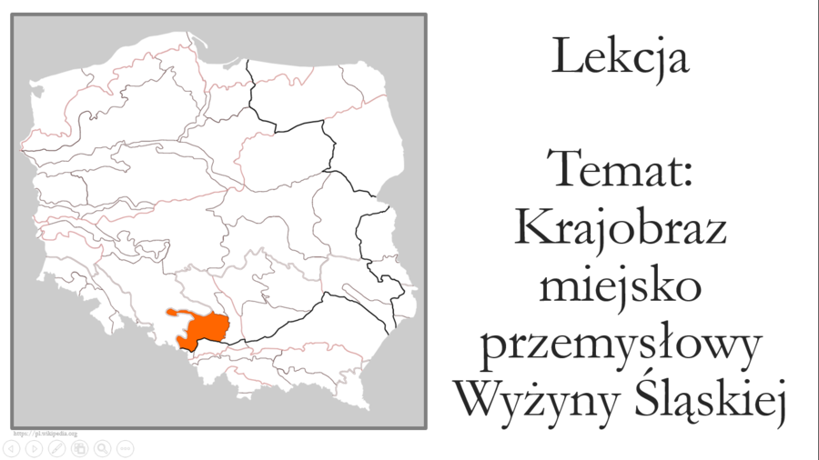 Klasa 5 - Krajobraz miejsko przemysłowy Wyżyny Śląskiej - prezentacja