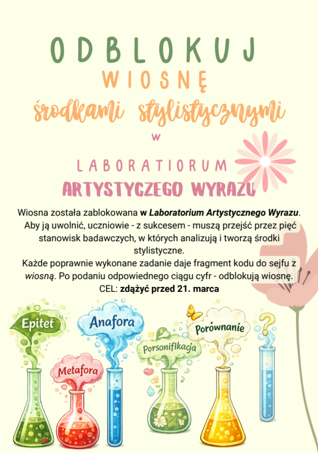 Escape room: środki stylistyczne