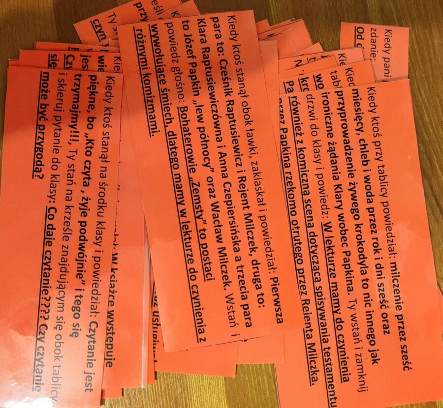 Zemsta - test na uważność