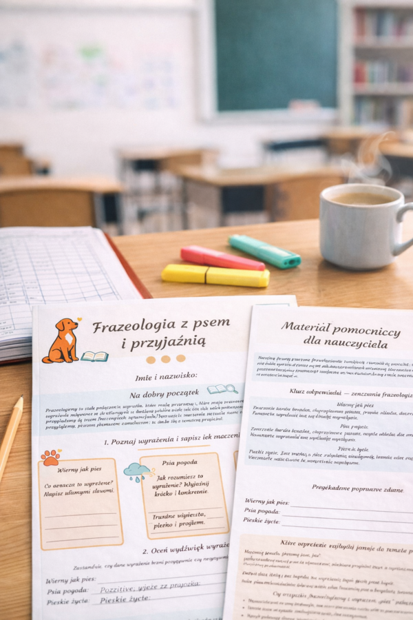 Frazeologia z psem i przyjaźnią
