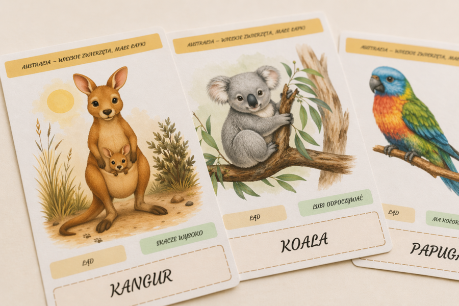 Australia – wielkie zwierzęta, małe łapki