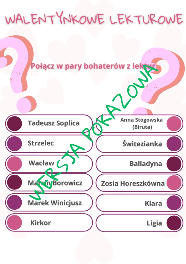 Walentynkowe lekturowe #lektury #kuponywalentynkowe #nagroda