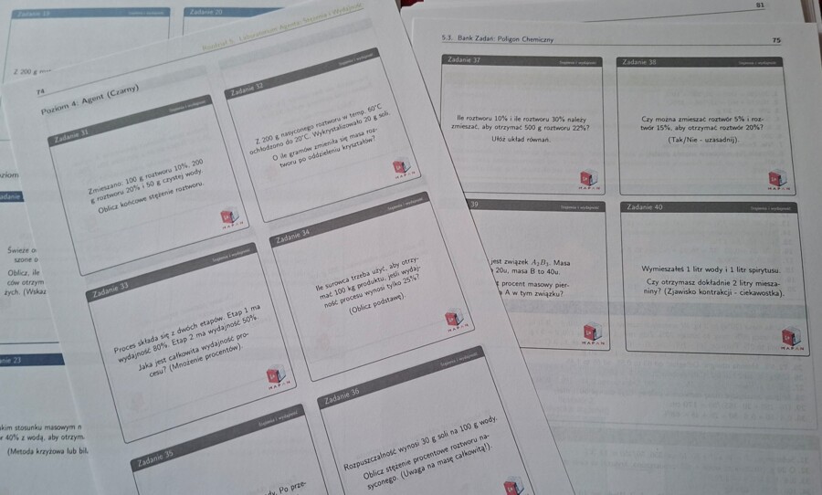 Matematyka konkretna - Procenty z pasją - część 1 i 2 (komplet) - Metoda Montessori w szkole podstawowej i ponadpodstawowej