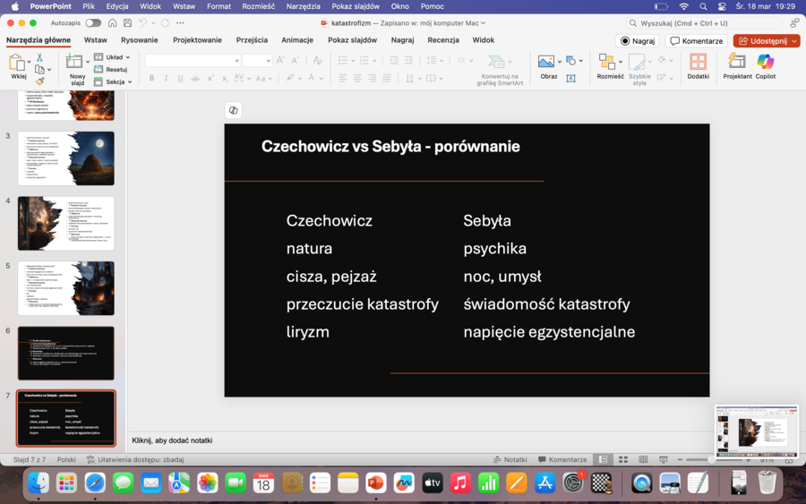 Katastrofiści w XX - leciu międzywojennym