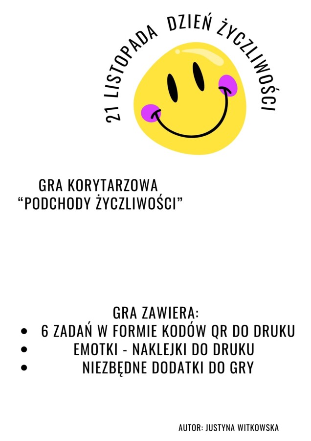 Gra korytarzowa "Podchody życzliwości"