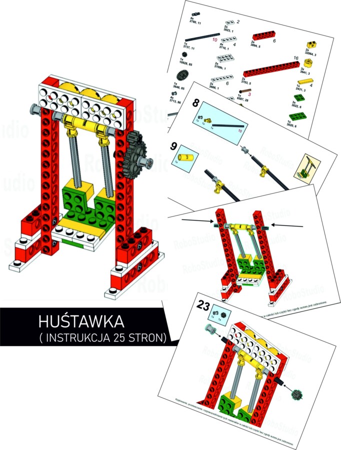 Instrukcja Lego ® Education Maszyny Proste - huśtawka, robotyka dla dzieci