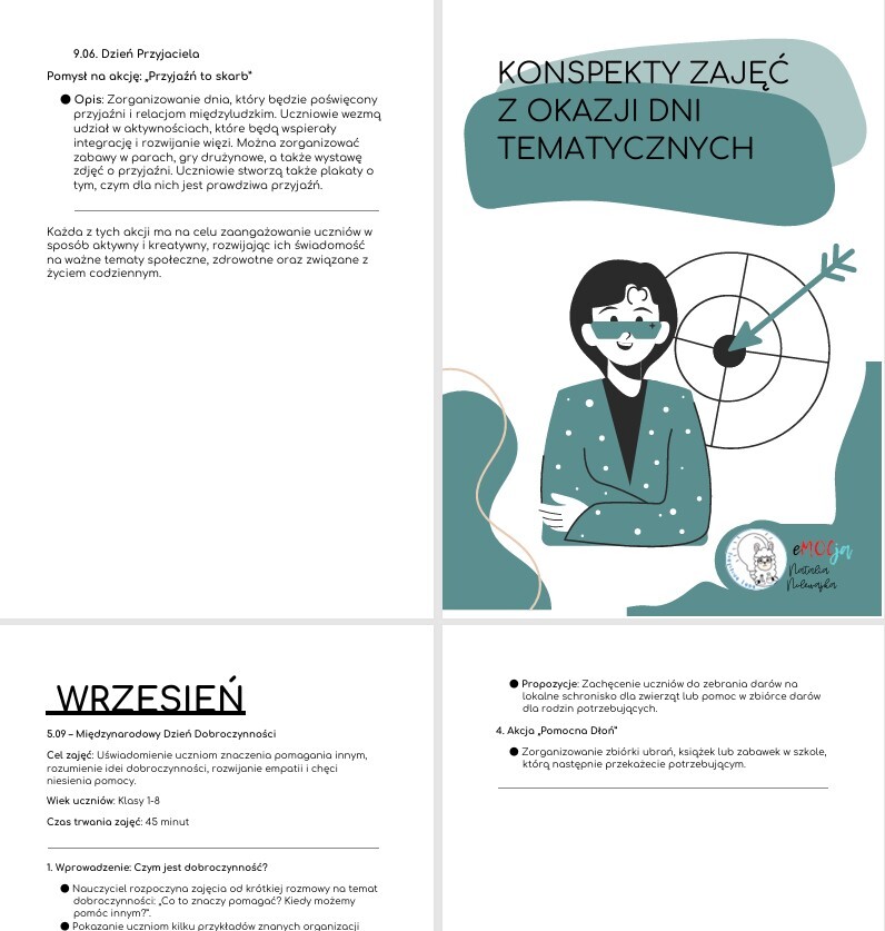 DNI TEMATYCZNE NA CAŁY ROK- mega pakiet idealny dla pedagoga