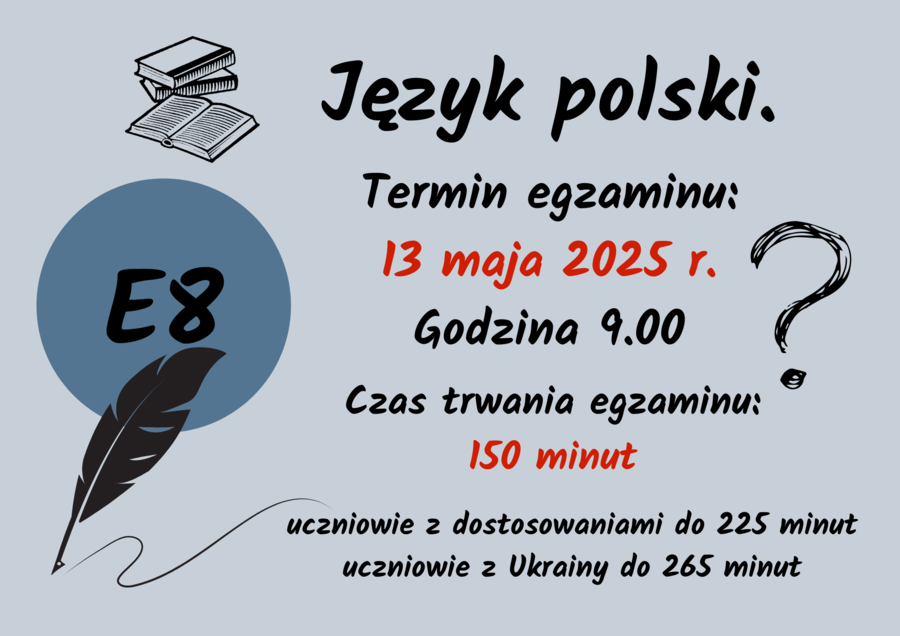 Gazetka - przypominajka-E8:)- zaktualizowana do roku szkolnego 2025/26!