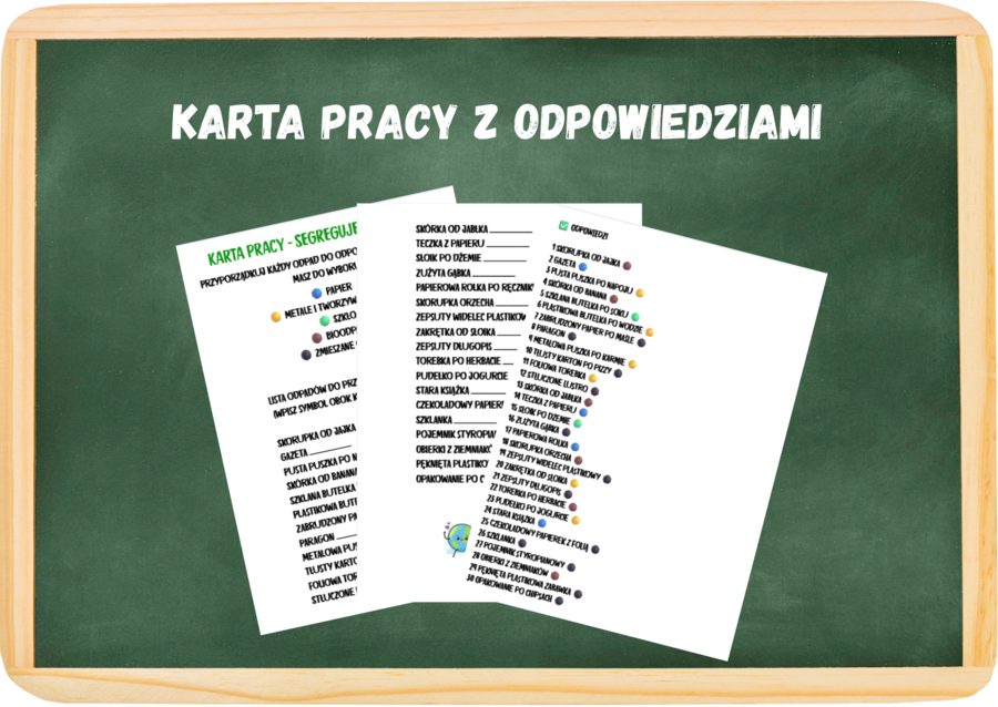 Pakiet na Światowy Dzień Ziemi - GAZETKA/ KARTA PRACY/ NAPIS GRATIS!