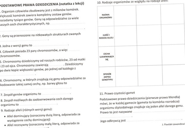 Podstawowe prawa dziedziczenia
