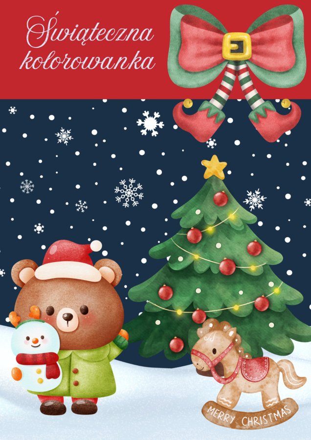 Świąteczna kolorowanka