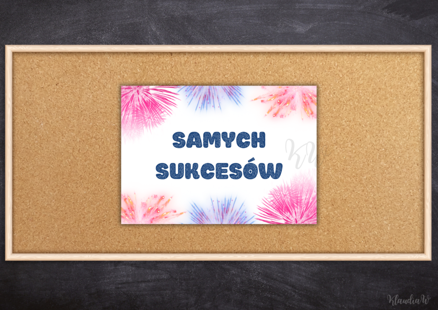 „Z okazji Nowego Roku życzymy Wam...” - gazetka z życzeniami na Nowy Rok