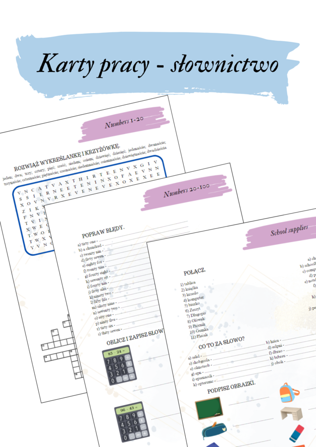 Brainy 4 unit 1 karty pracy słownictwo