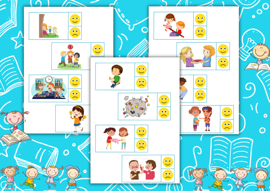 Zajęcia emocjonalno-społeczne - sytuacje w życiu codziennym.