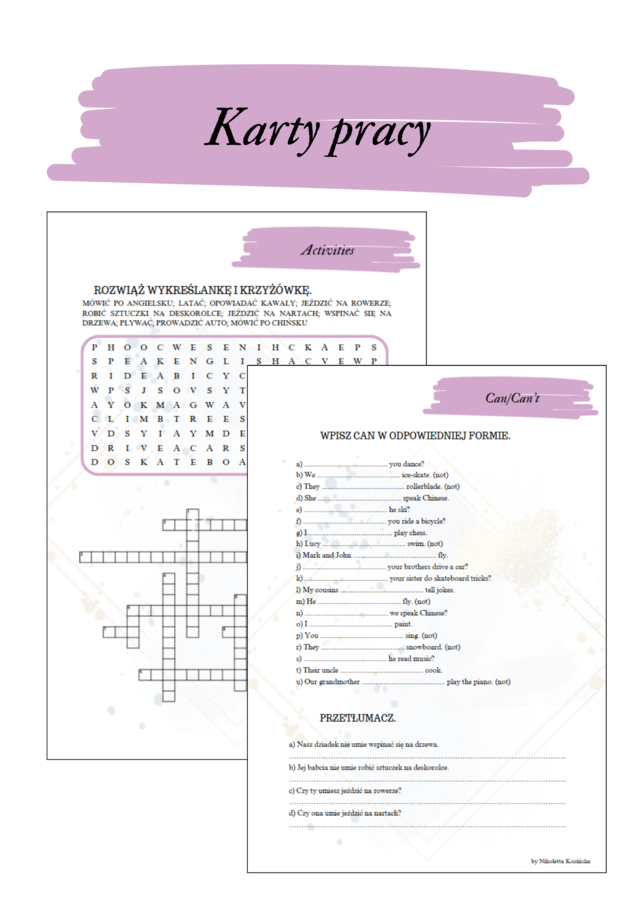Brainy 4 unit 5 karty pracy