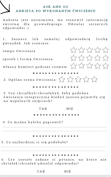 Czas na relacje (ebook). Ćwiczenia integracyjne, karty pracy