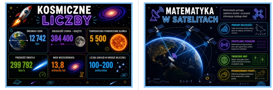 Matematyka w kosmosie – gazetka szkolna PDF