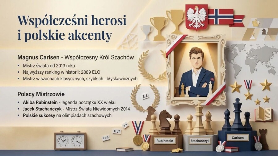 Szachy – prezentacja edukacyjna dla uczniów (18 slajdów)