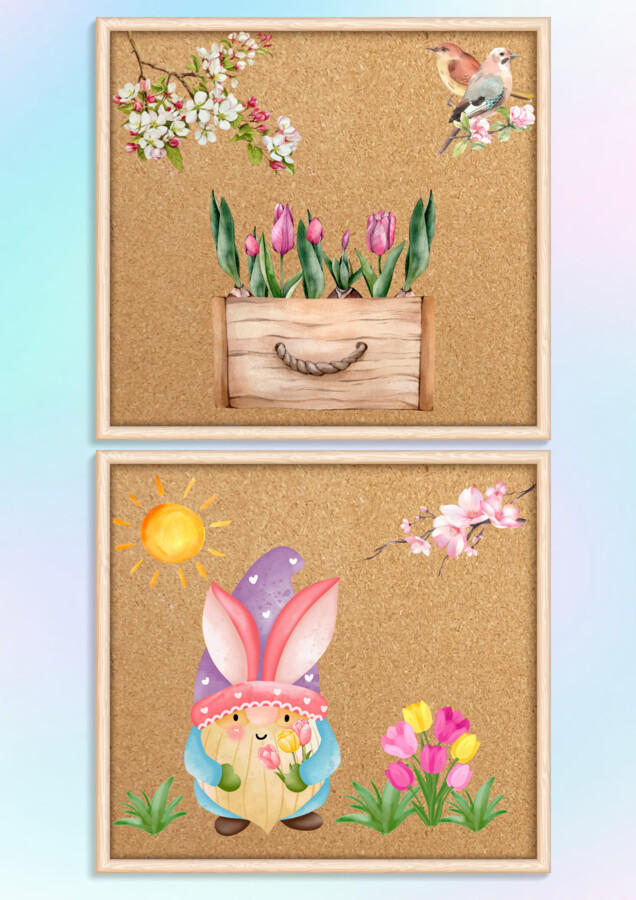 ☀️ZESTAW WIOSENNYCH DEKORACJI☀️