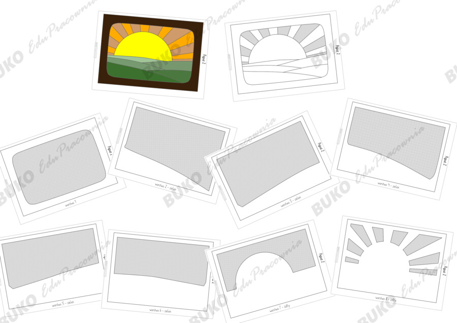 Pejzaże, czyli 4 przestrzenne obrazki