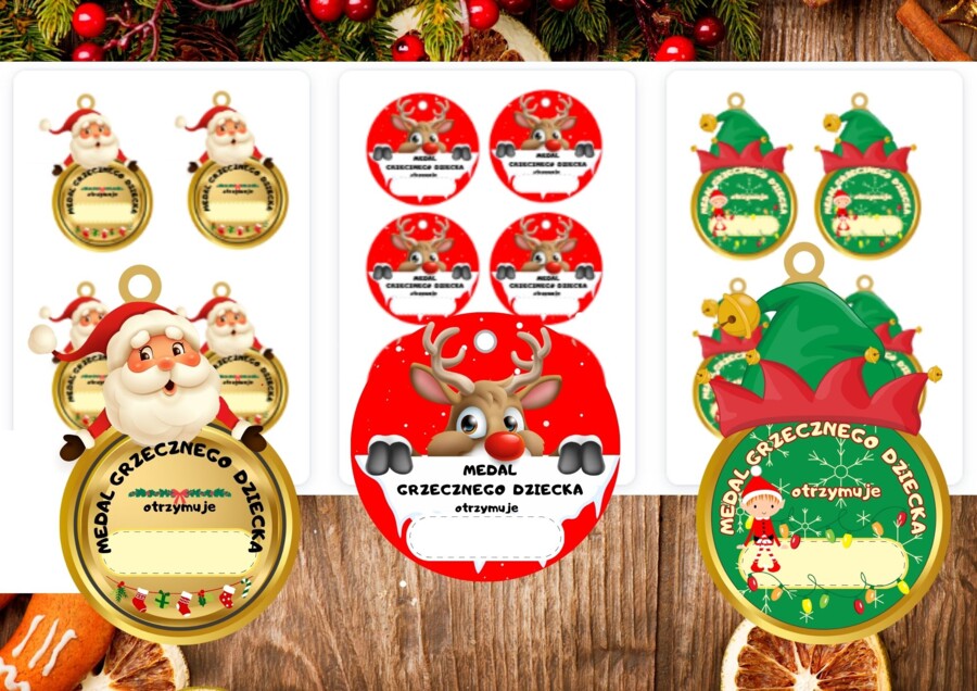 Medal grzecznego dziecka