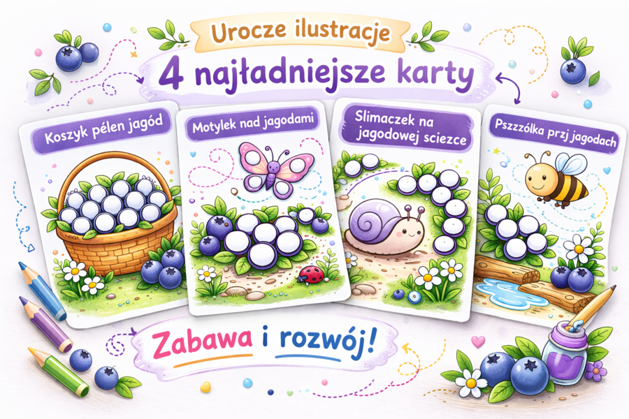 Jagodowe paluszki Róży