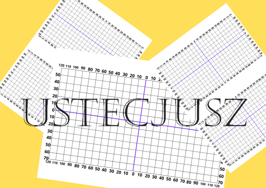 Siatka - do ćwiczeń współrzędnych geograficznych