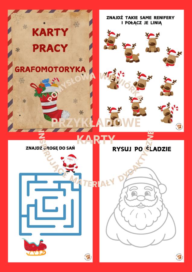 🎅✨ ŚWIĘTY MIKOŁAJ – magiczny pakiet ponad 110 stron do druku!