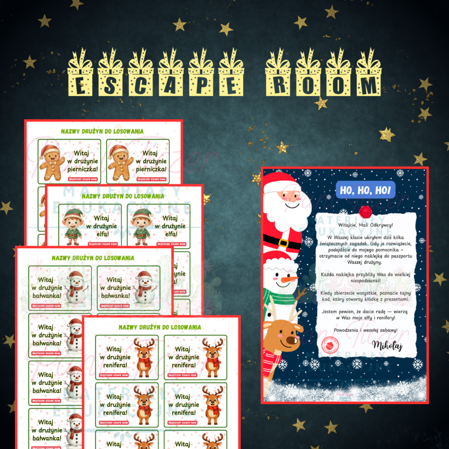 ESCAPE ROOM - Boże Narodzenie