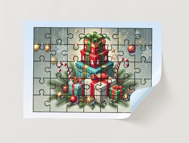 Puzzle świąteczne